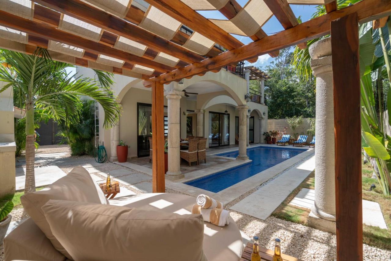 Tulum Stunning Villa For 10-Cabana-Private Pool-Parking Exteriér fotografie