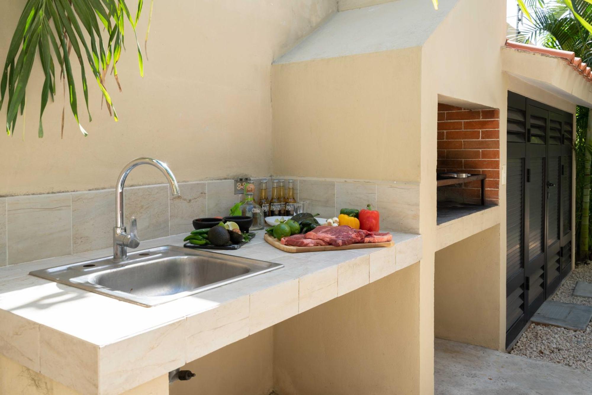 Tulum Stunning Villa For 10-Cabana-Private Pool-Parking Exteriér fotografie
