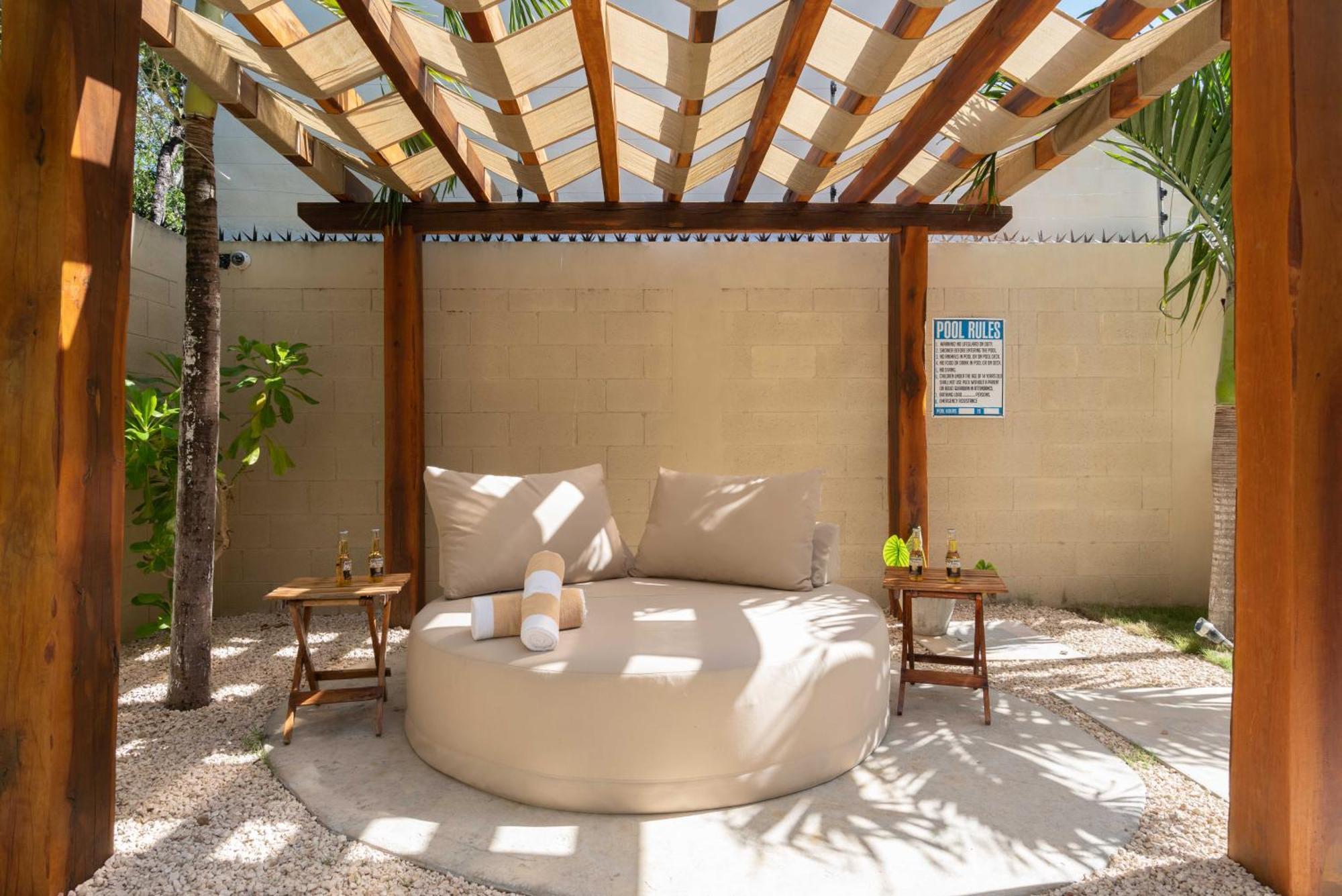 Tulum Stunning Villa For 10-Cabana-Private Pool-Parking Exteriér fotografie
