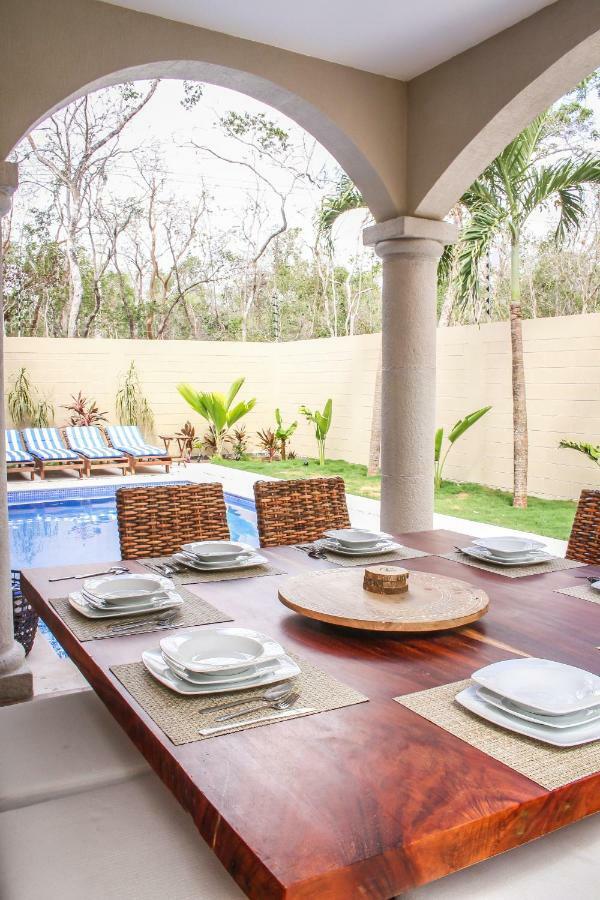 Tulum Stunning Villa For 10-Cabana-Private Pool-Parking Exteriér fotografie